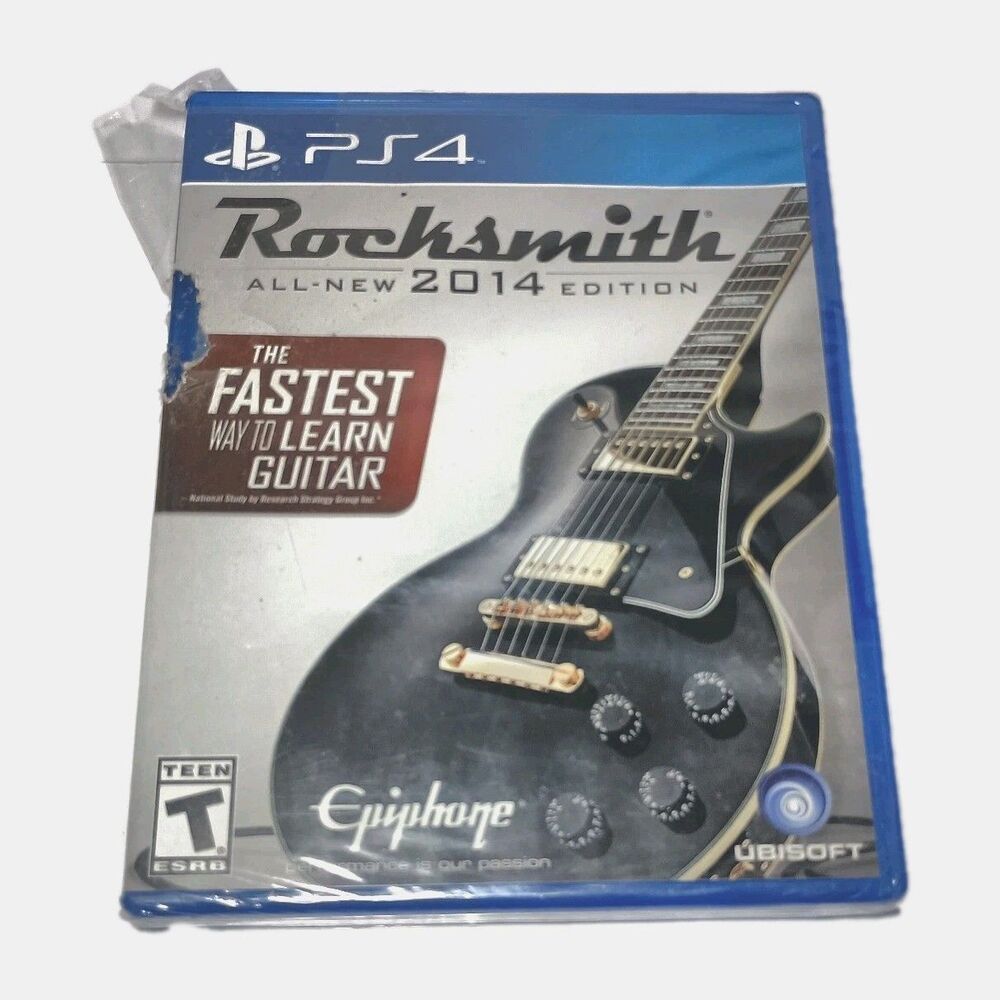 Rocksmith PS4 2014 Edition Brand New Sealed Video Game No Cable